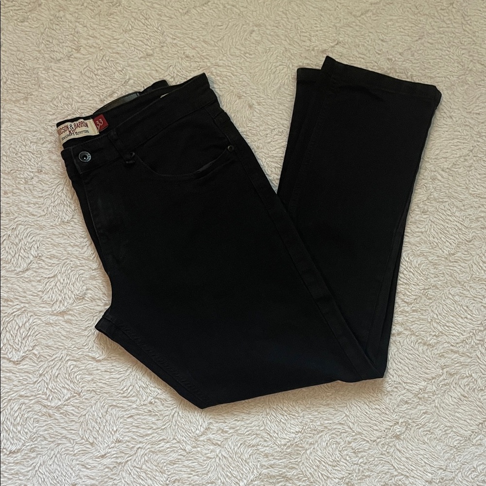 Hudson and barrow black men’s jeans
